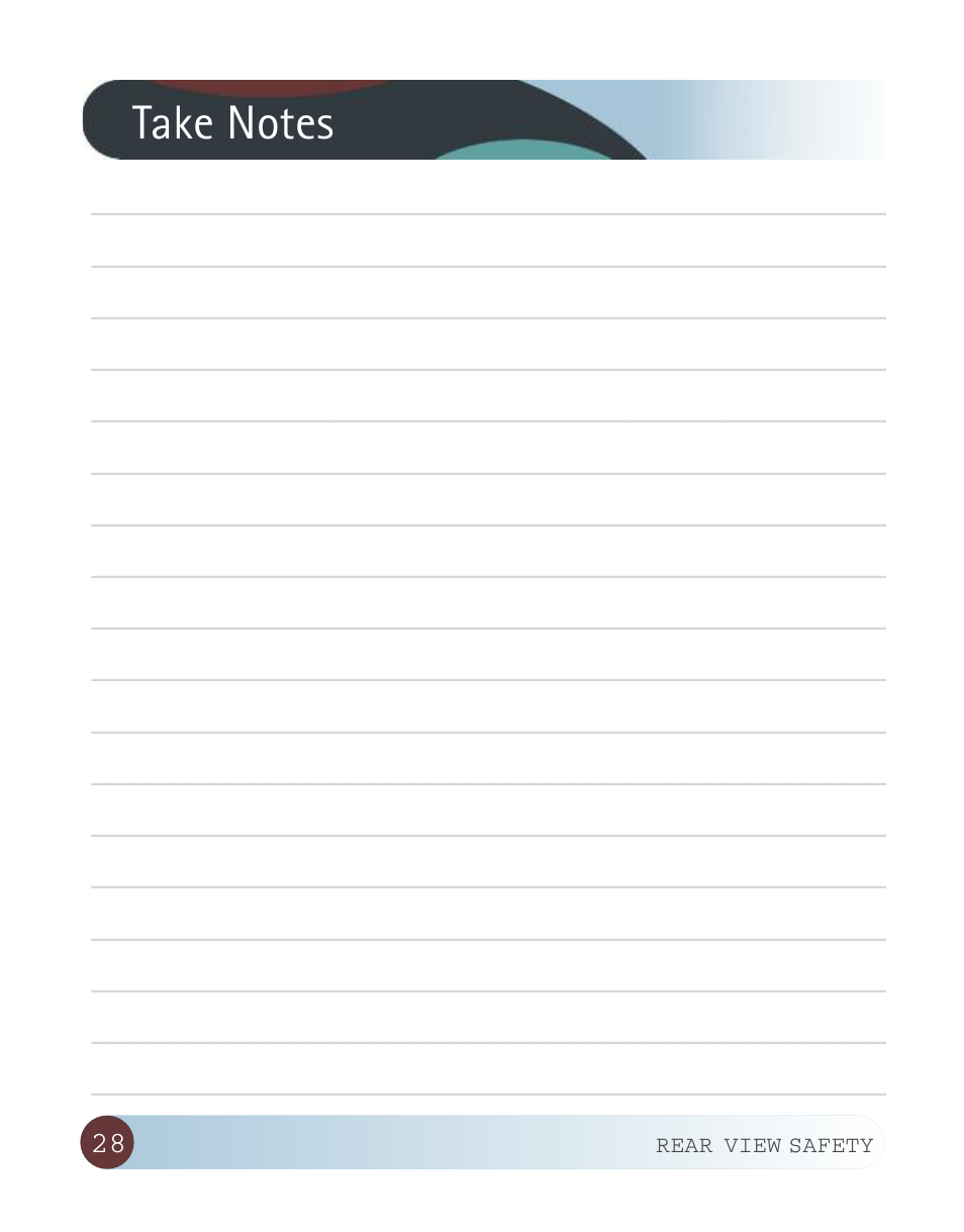 RearviewSafety RVS-916619P User Manual | Page 28 / 29