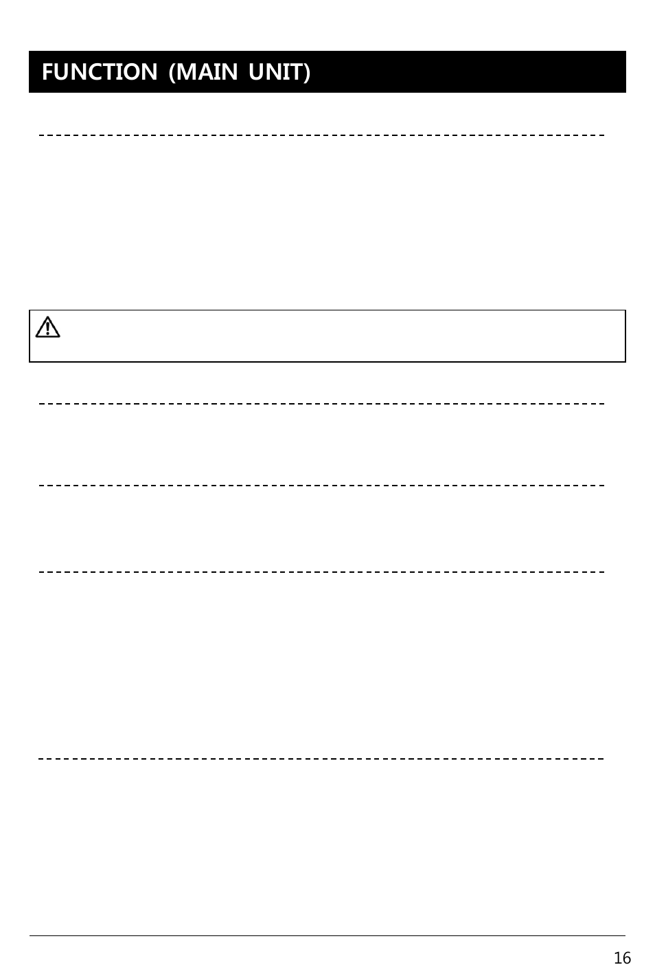 Slide number 16, Function (main unit) | RearviewSafety RVS-4000 User Manual | Page 16 / 42