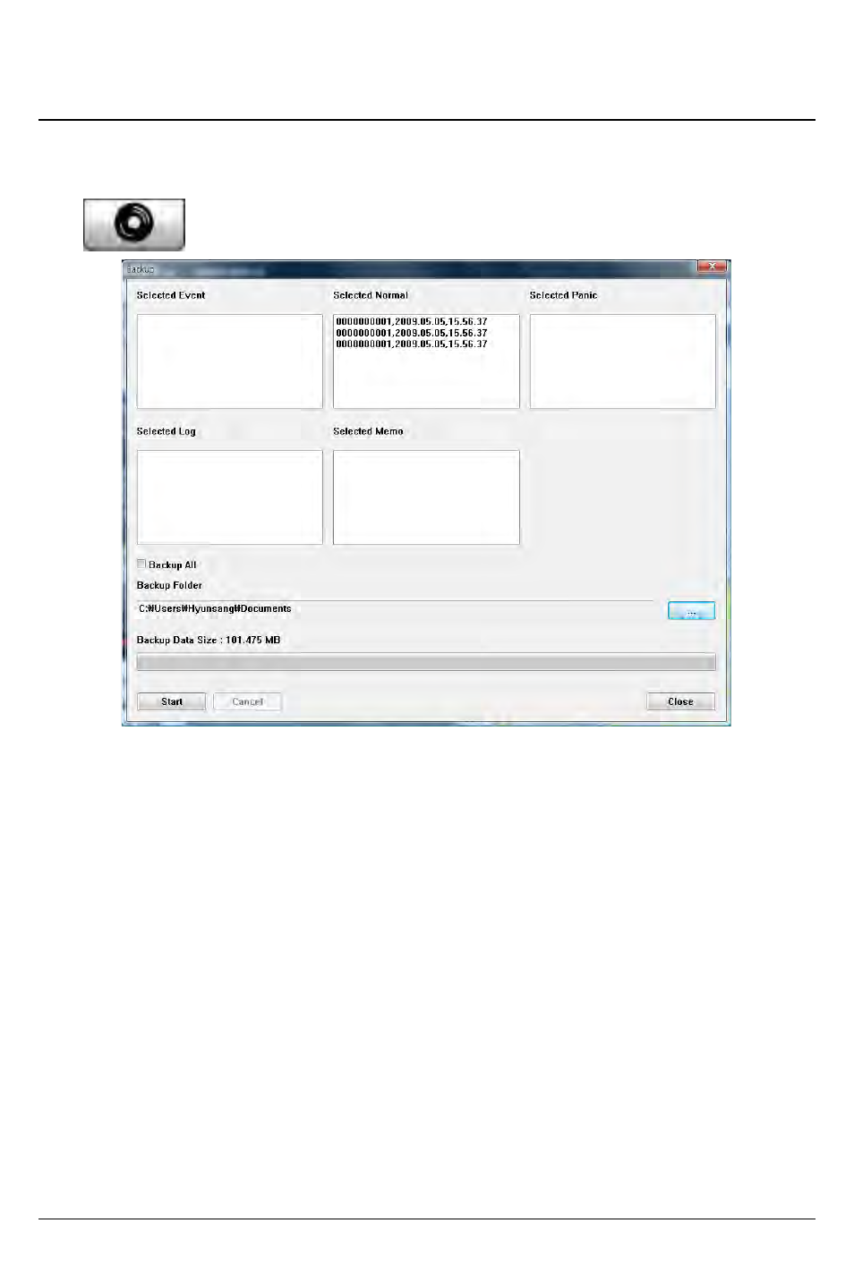 Slide number 36, Data backup | RearviewSafety RVS-4000 User Manual | Page 36 / 42