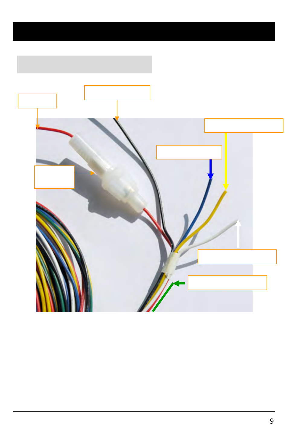 Slide number 9, Introduction power & car signal input | RearviewSafety RVS-4000 User Manual | Page 9 / 42