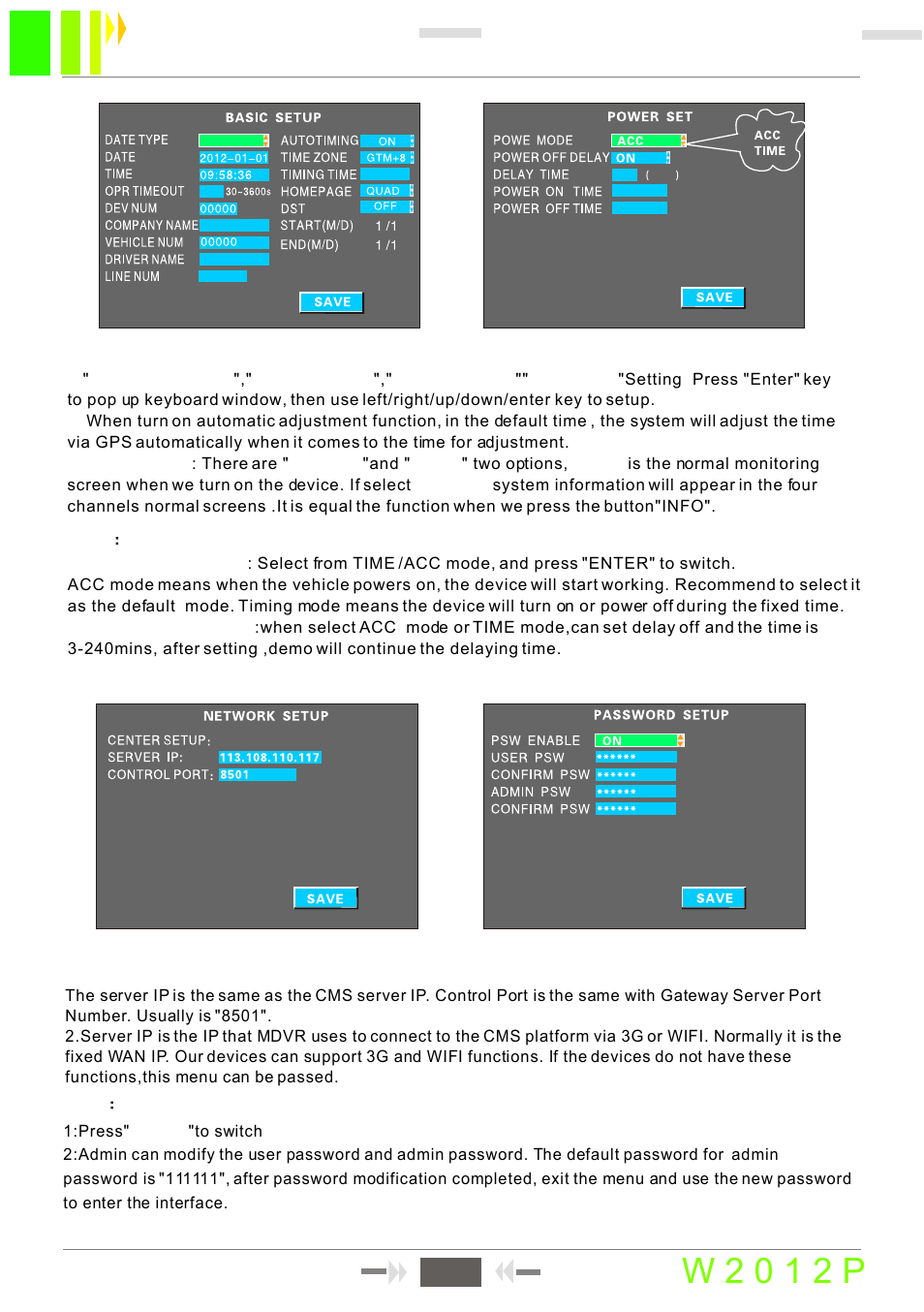 W 2 0 1 2 p, 11 sd card mobile dvr user manual 11 | RearviewSafety RVS-MDVR User Manual | Page 13 / 32