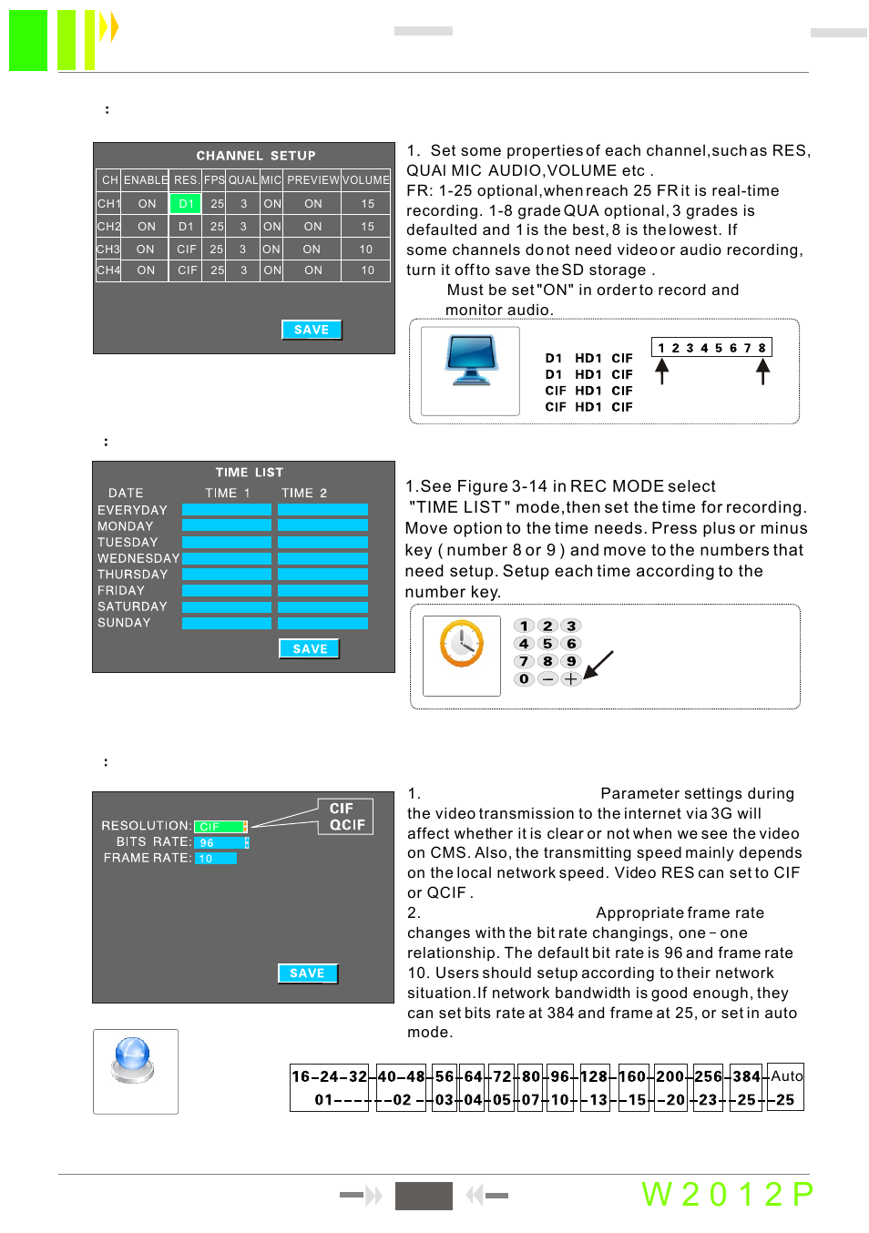 W 2 0 1 2 p, 13 sd card mobile dvr user manual 13 | RearviewSafety RVS-MDVR User Manual | Page 15 / 32