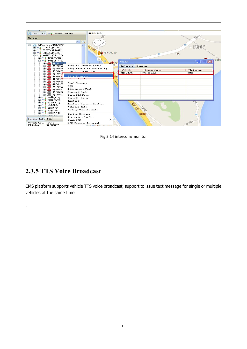 5ttsvoicebroadcast, 5 tts voice broadcast | RearviewSafety RVS-MDVR User Manual | Page 16 / 72