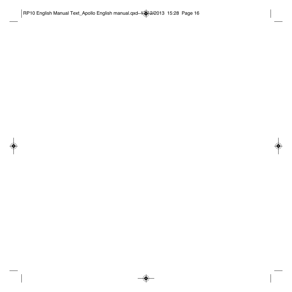 Rega RP10 User Manual | Page 17 / 20
