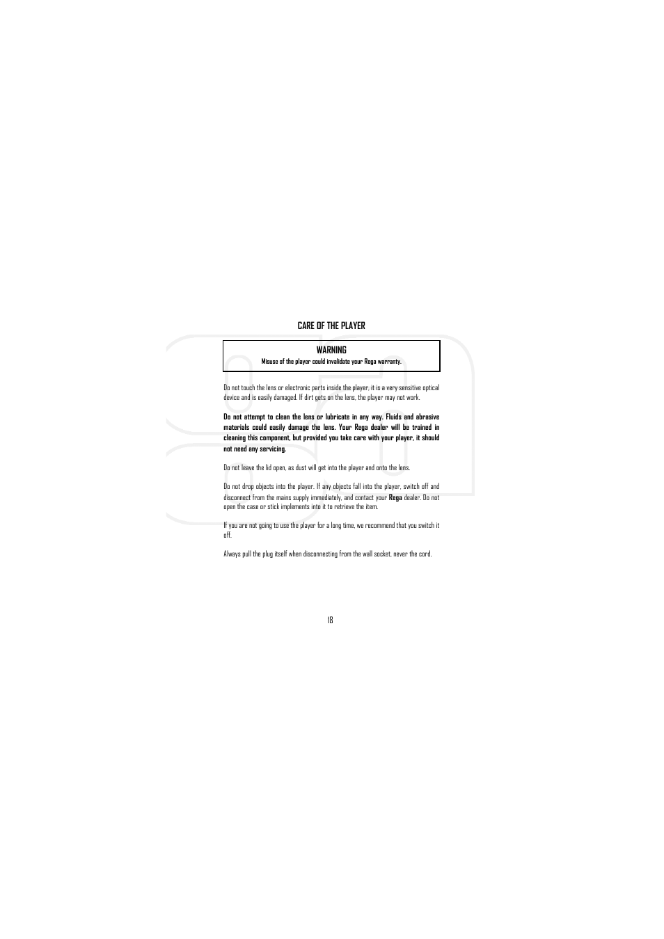 Rega Apollo-R User Manual | Page 19 / 24