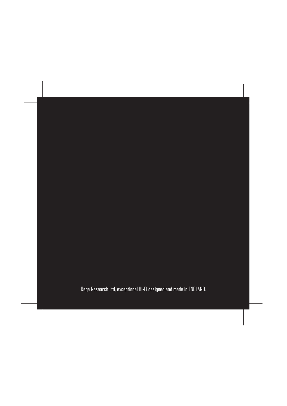 Rega Saturn-R User Manual | Page 24 / 24