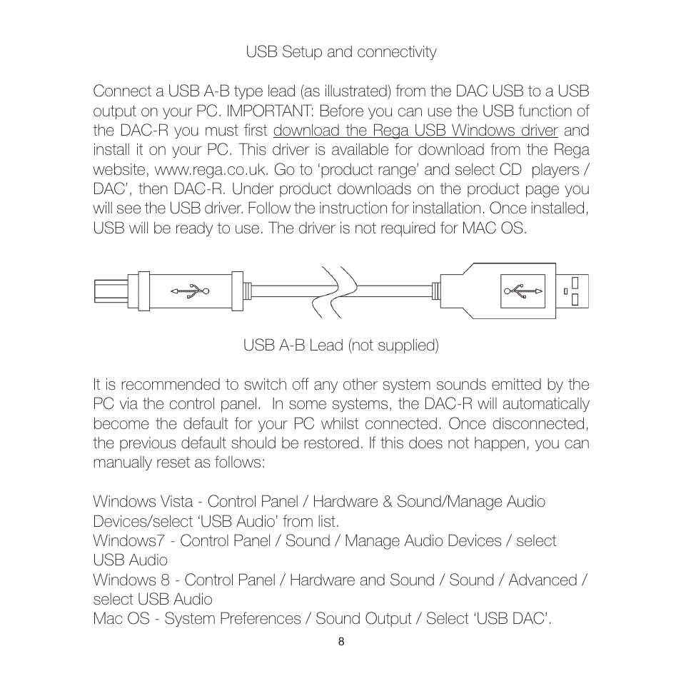 Rega DAC-R User Manual | Page 11 / 16