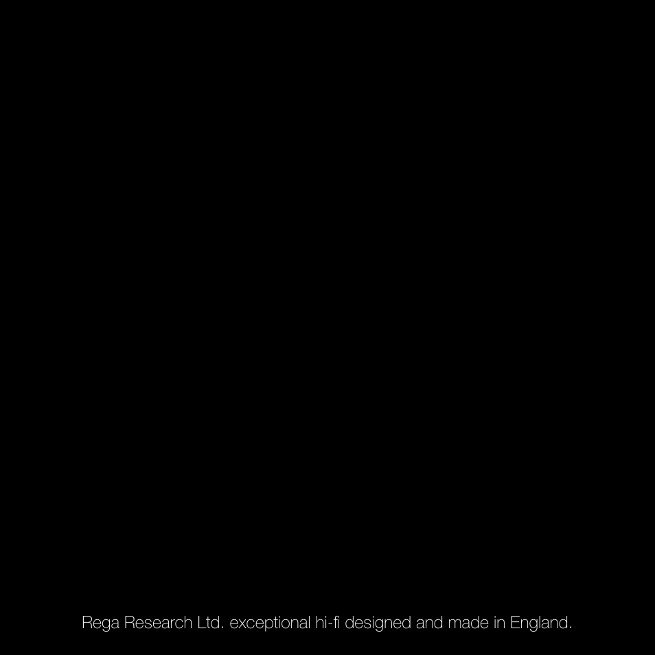 Rega DAC-R User Manual | Page 16 / 16