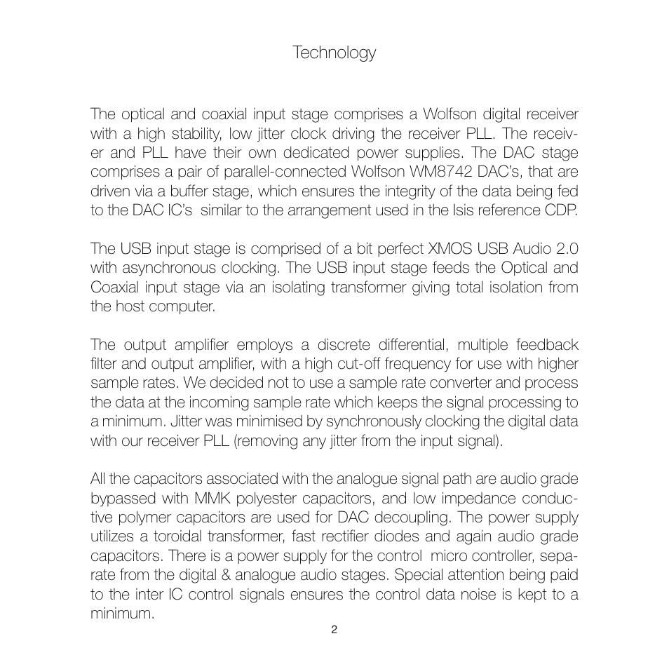 Rega DAC-R User Manual | Page 5 / 16
