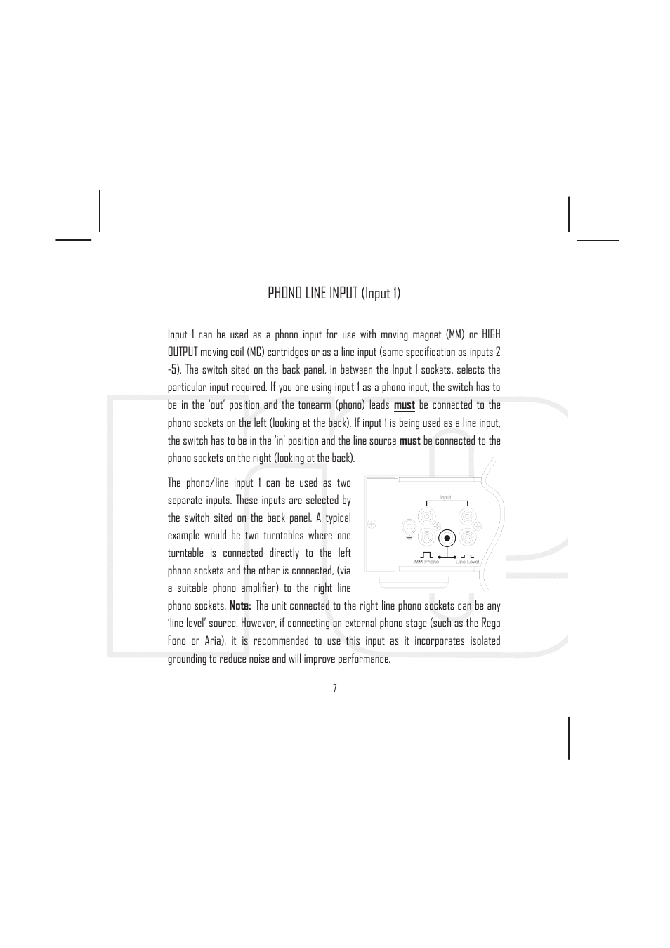Rega Elicit-R User Manual | Page 10 / 20
