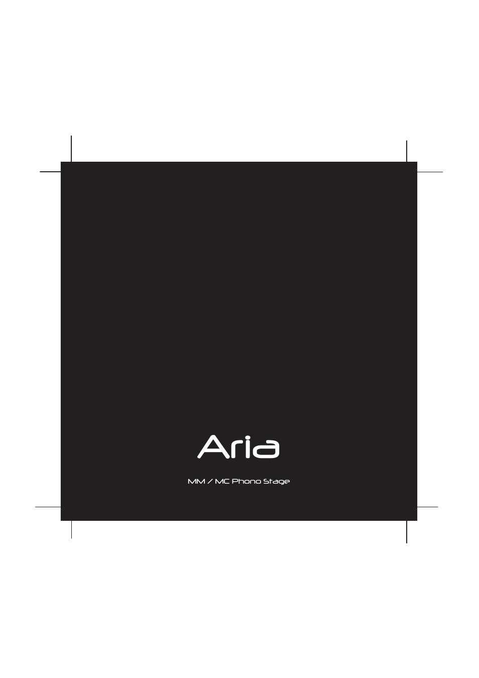 Rega Aria User Manual | 16 pages