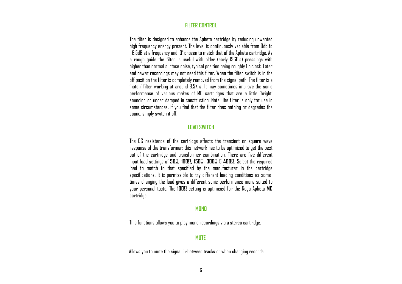 Rega Ios Reference User Manual | Page 11 / 16