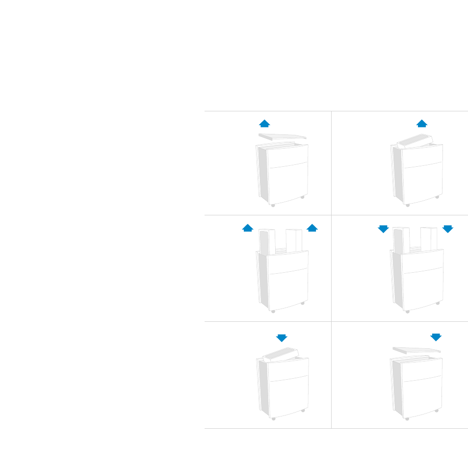 Changing the filters | Blueair HEPASILENT 501 User Manual | Page 6 / 8