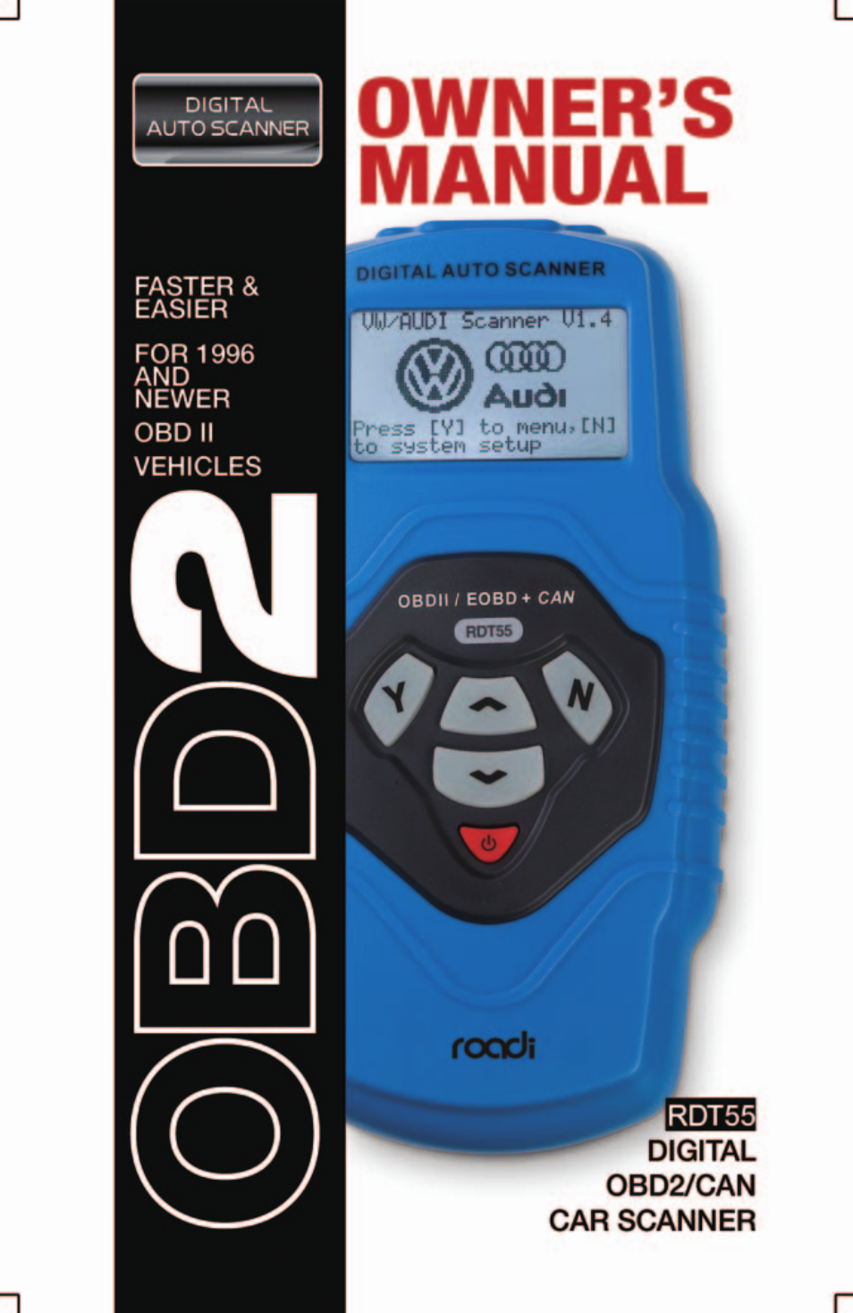 Roadi RDT55 User Manual | 30 pages
