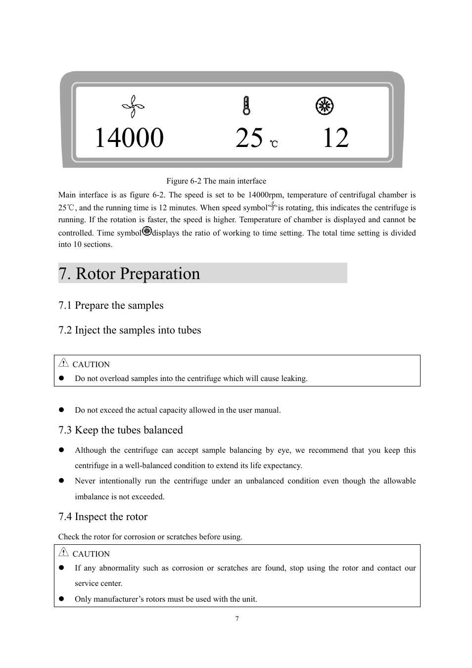 Rotor preparation | Scilogex DM1424 Hematocrit-Centrifuge User Manual | Page 10 / 24