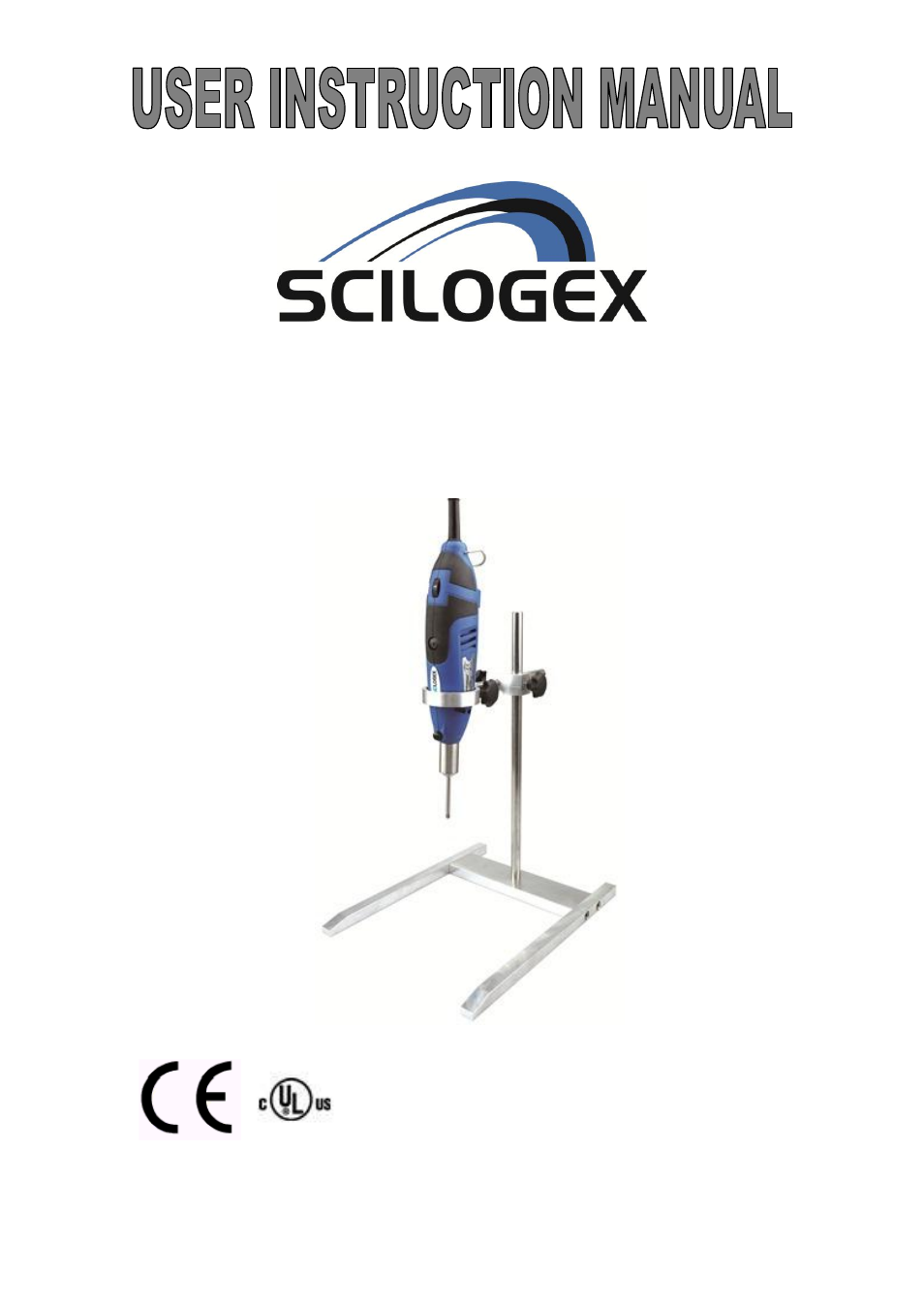 Scilogex D-160 User Manual | 8 pages