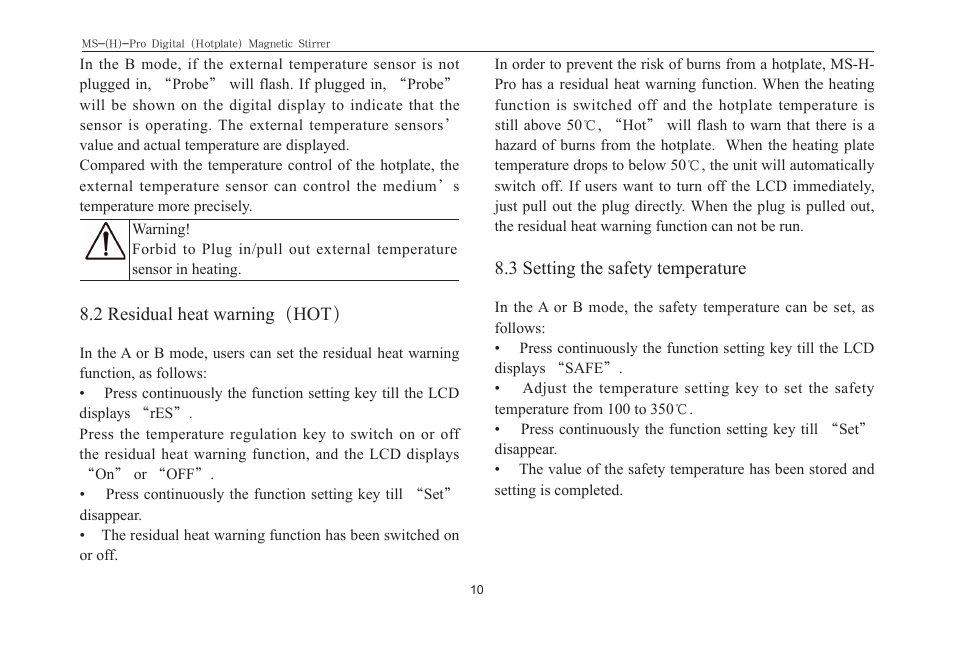 Scilogex MS-Pro User Manual | Page 12 / 20