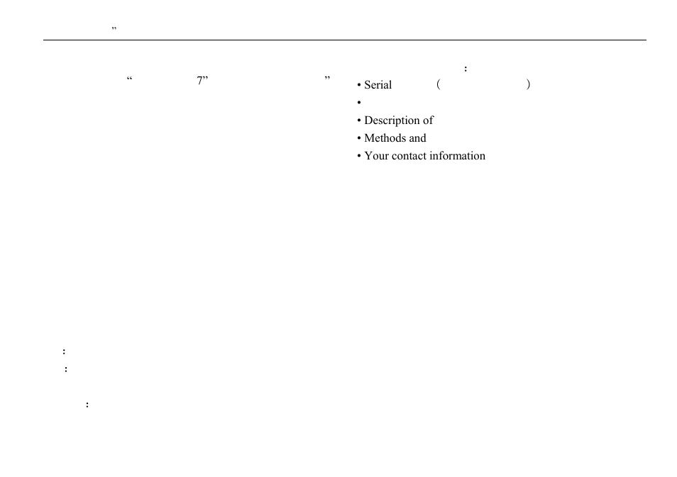 Preface, Service, Warranty | Scilogex MS7-H550-S User Manual | Page 3 / 14