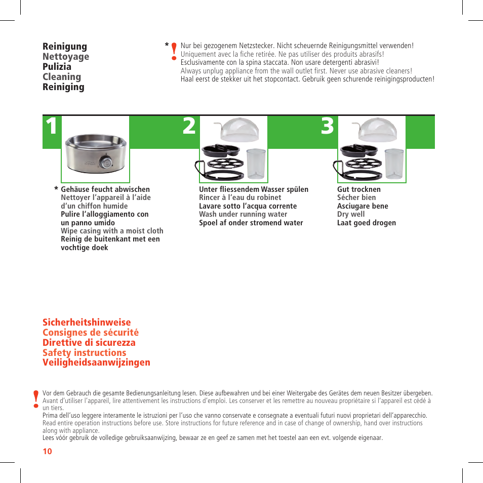 SOLIS Egg Boiler & more User Manual | Page 10 / 14