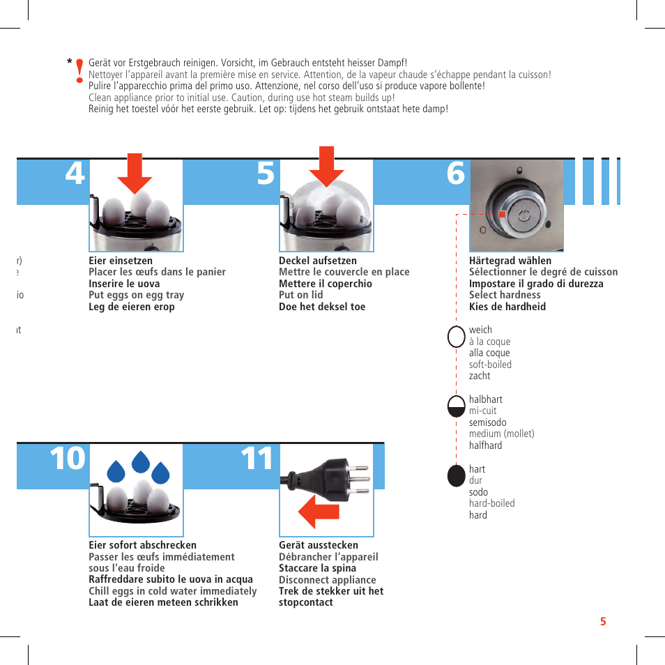 SOLIS Egg Boiler & more User Manual | Page 5 / 14