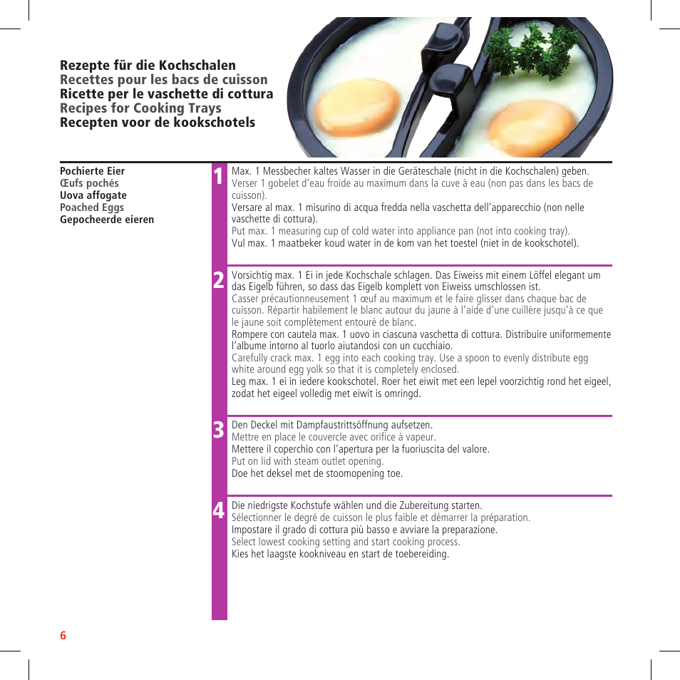 SOLIS Egg Boiler & more User Manual | Page 6 / 14