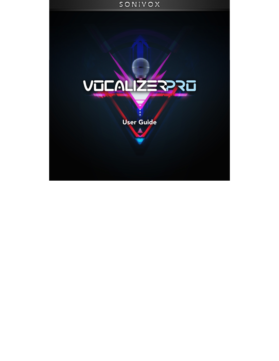 SONiVOX Vocalizer Pro User Manual | 25 pages