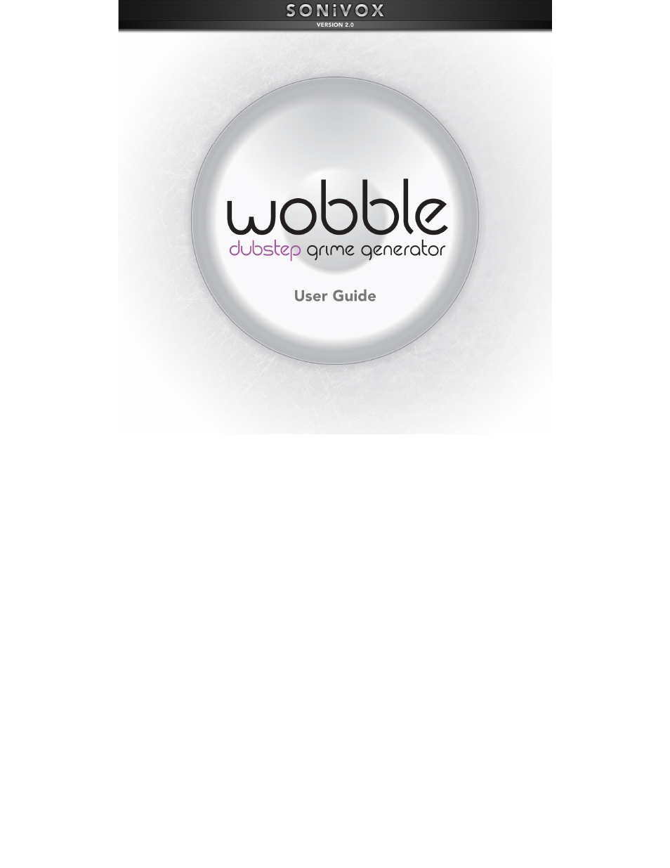 SONiVOX Wobble User Manual | 30 pages