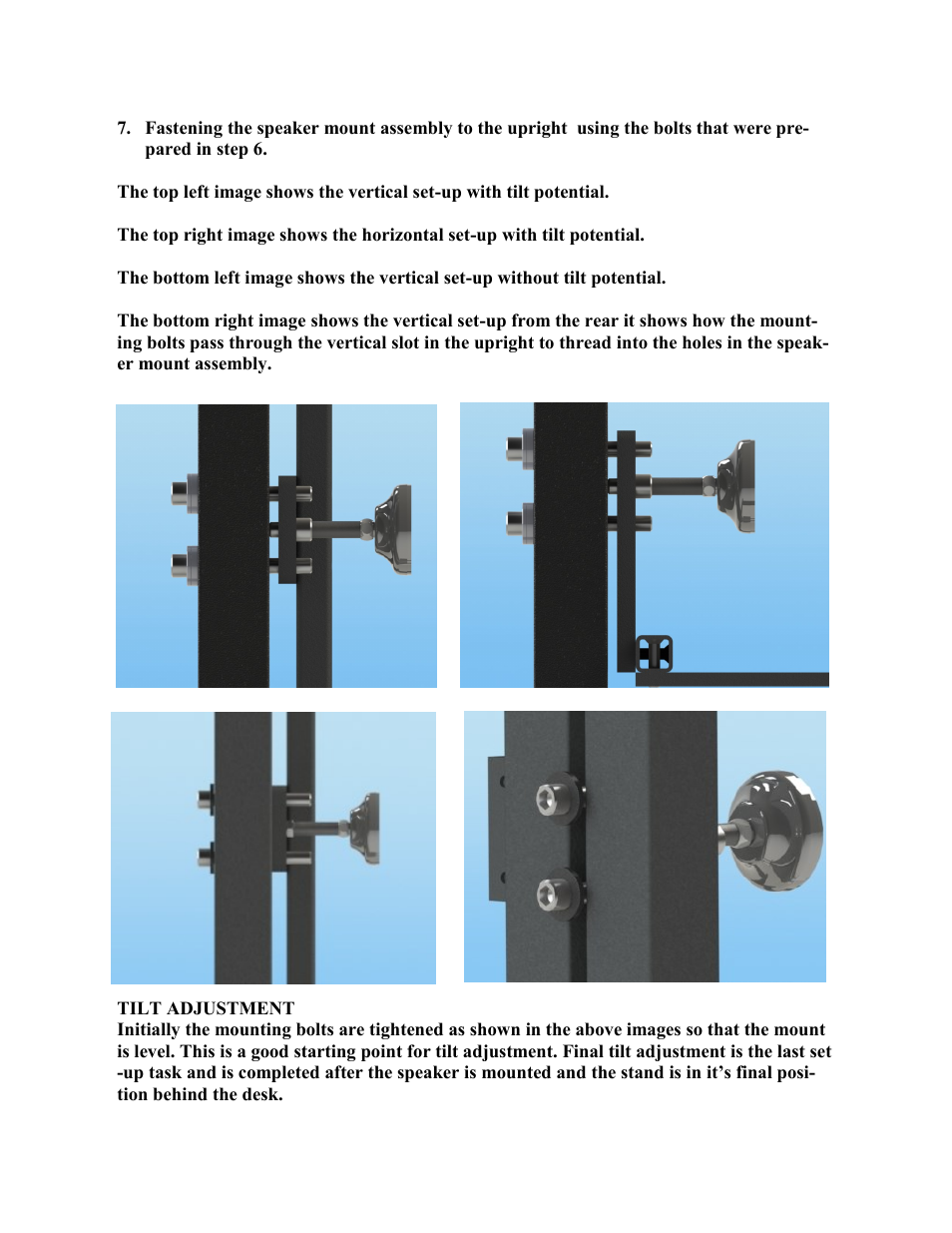 Sound Anchors BAREFOOT STUDIO MONITOR STAND User Manual | Page 6 / 11