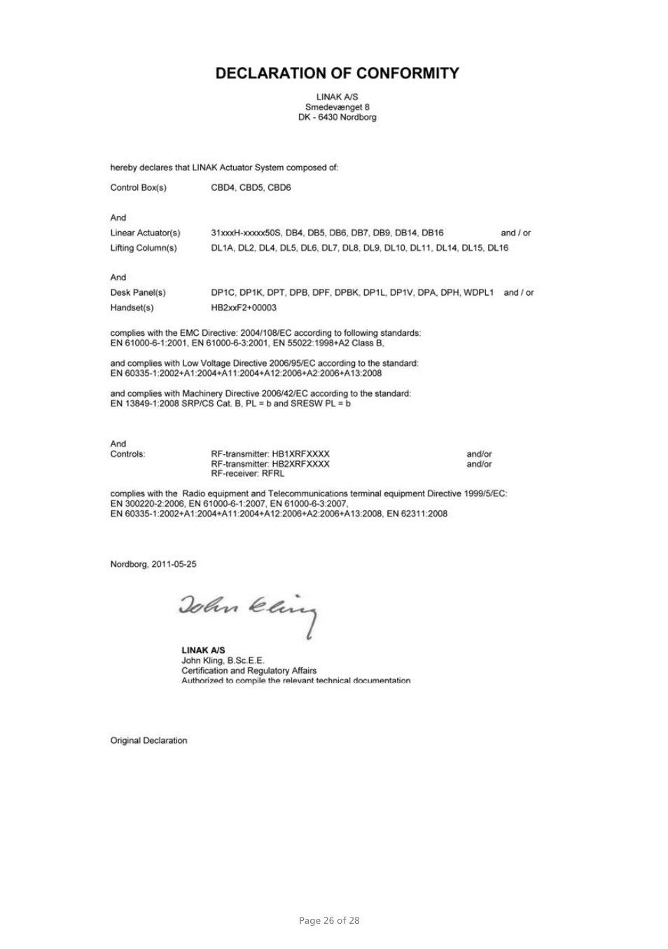 Sound Anchors DL5 system User Manual | Page 26 / 28