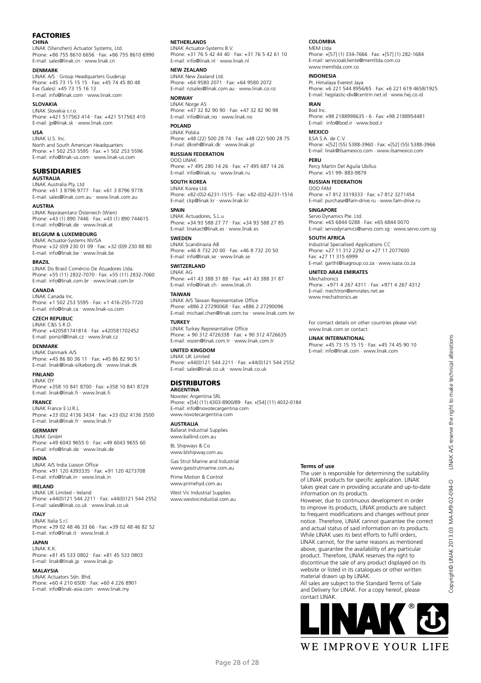 Sound Anchors DL5 system User Manual | Page 28 / 28