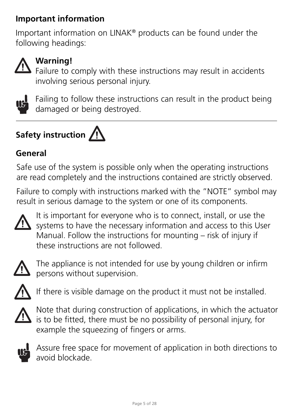 Sound Anchors DL5 system User Manual | Page 5 / 28