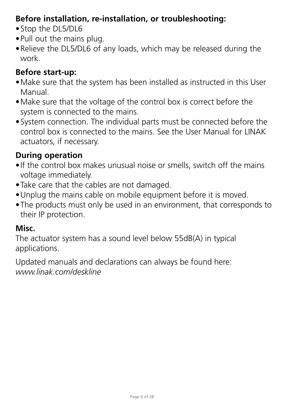 Sound Anchors DL5 system User Manual | Page 6 / 28