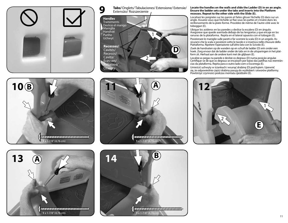 Ad e b b | Step2 All-Star Sports Climber - Neutral User Manual | Page 11 / 18