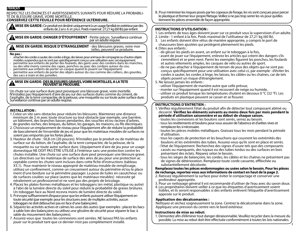 Step2 All-Star Sports Climber - Neutral User Manual | Page 3 / 18