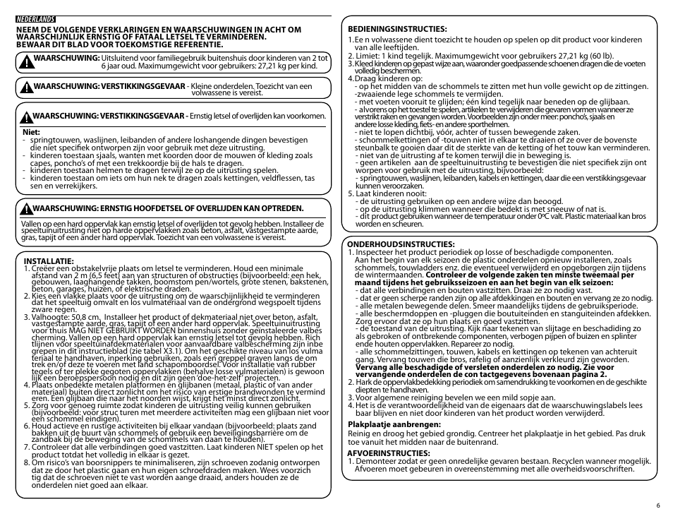 Step2 All-Star Sports Climber - Neutral User Manual | Page 6 / 18