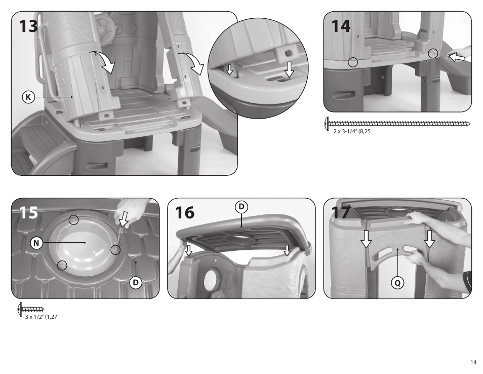 Step2 Clubhouse Climber User Manual | Page 14 / 27