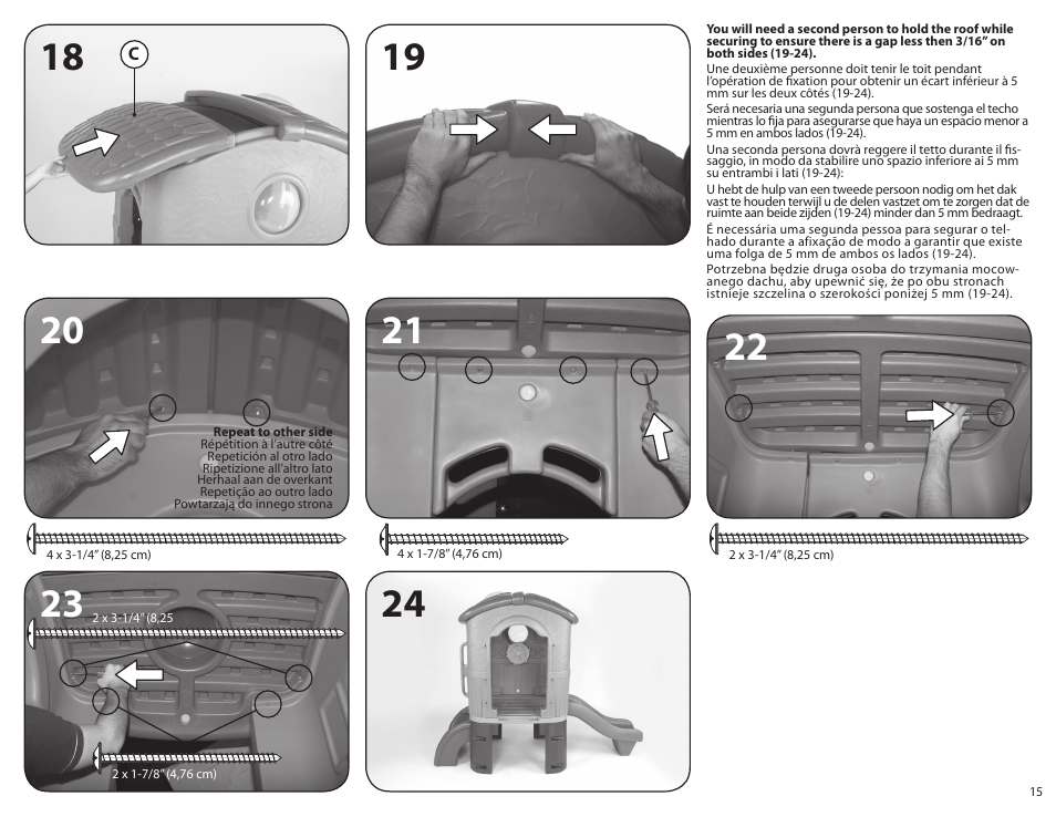 Step2 Clubhouse Climber User Manual | Page 15 / 27