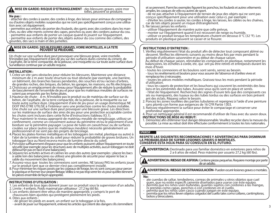 Step2 Clubhouse Climber User Manual | Page 3 / 27
