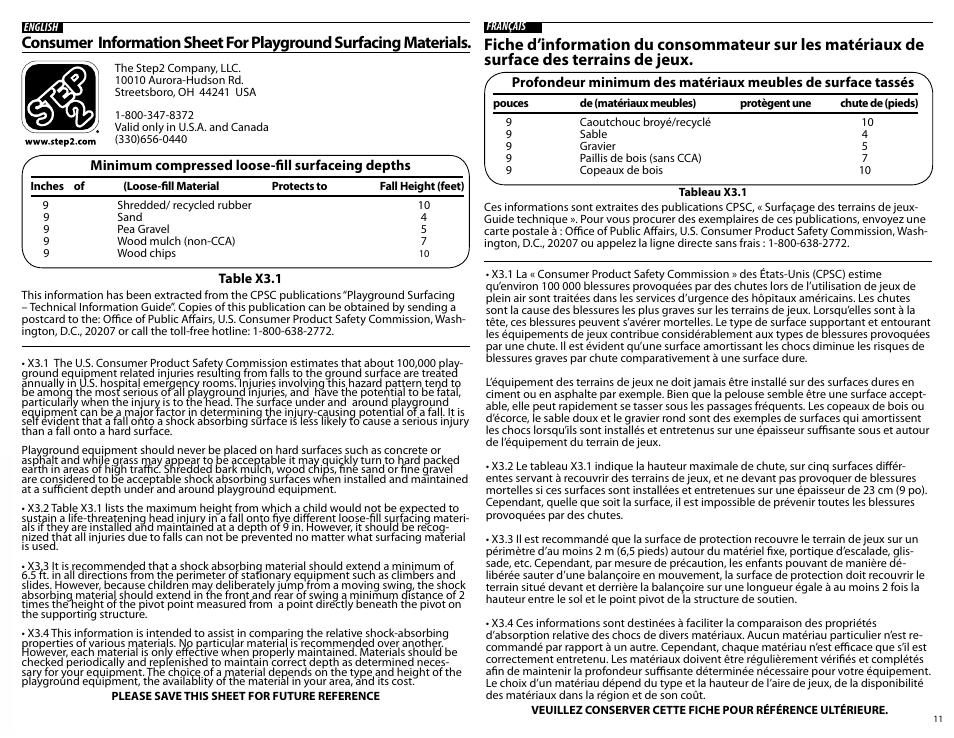 Step2 Outdoor Adventures Combo User Manual | Page 32 / 35