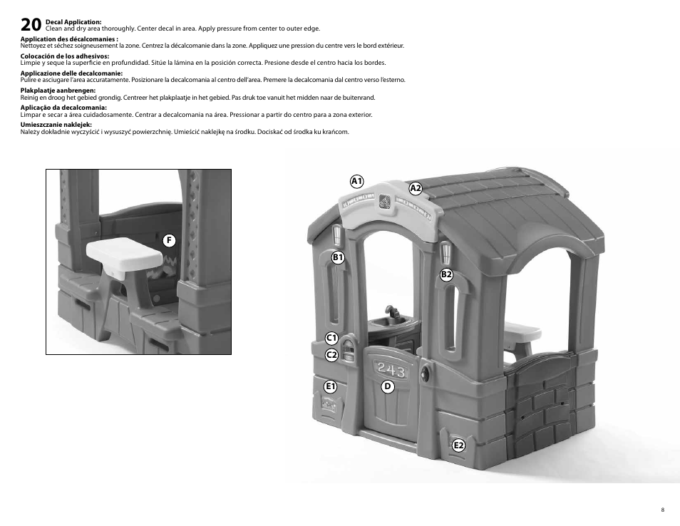 Step2 Outdoor Adventures Combo User Manual | Page 8 / 35