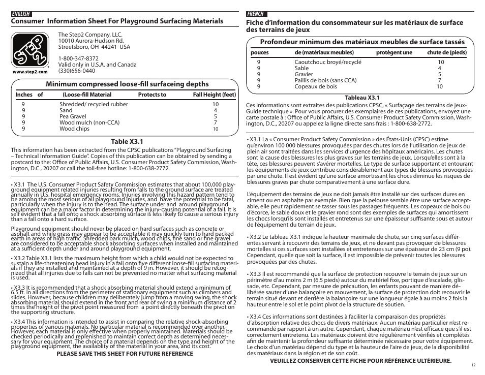 Step2 Naturally Playful® Woodland Climber User Manual | Page 12 / 15