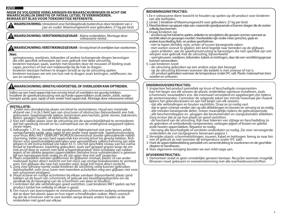 Step2 Naturally Playful® Woodland Climber User Manual | Page 6 / 15