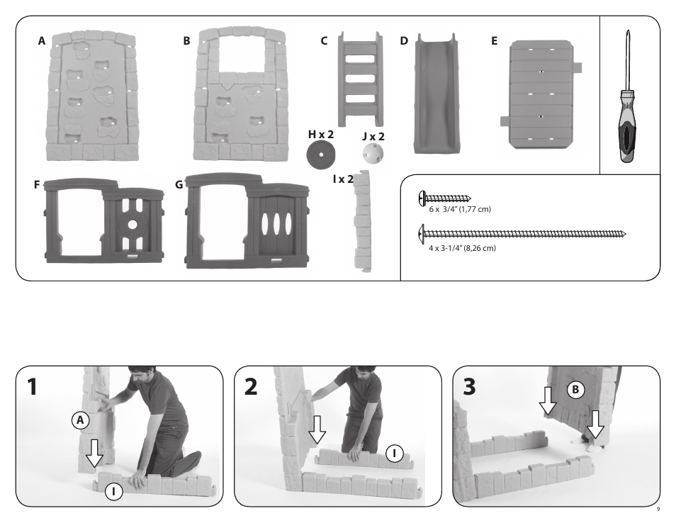 Step2 Naturally Playful® Woodland Climber User Manual | Page 9 / 15