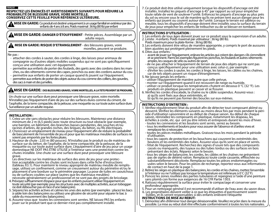 Step2 Skyward Summit User Manual | Page 3 / 25