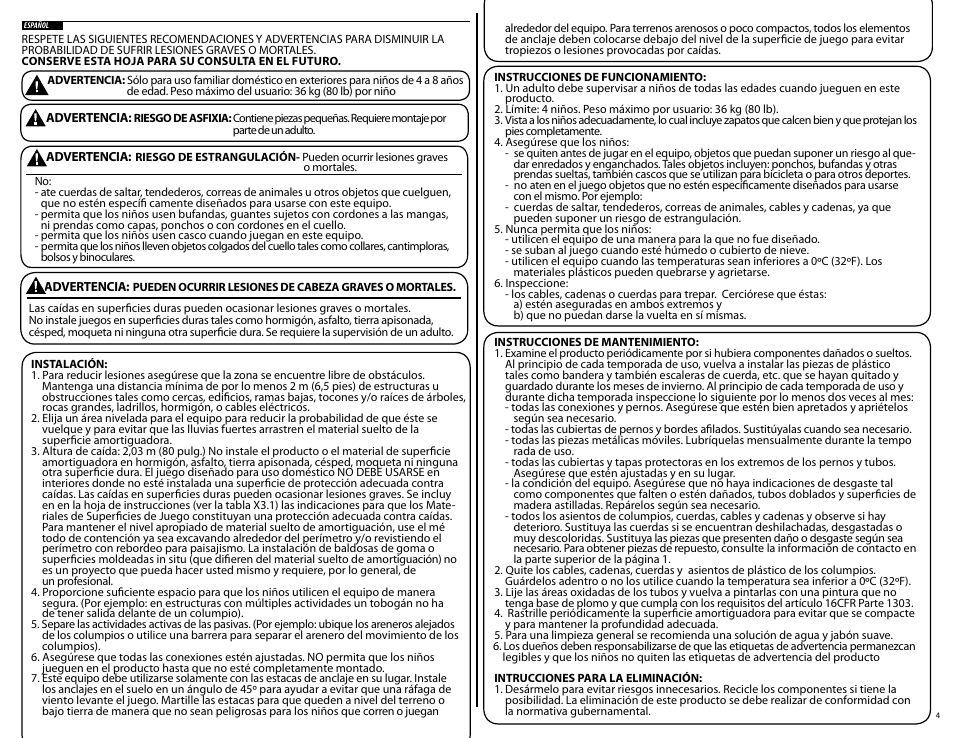 Step2 Skyward Summit User Manual | Page 4 / 25