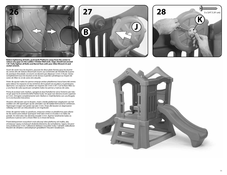 Step2 Play Up Double Slide Climber User Manual | Page 11 / 14