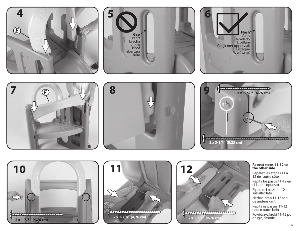 Step2 Panda Climber User Manual | Page 10 / 14