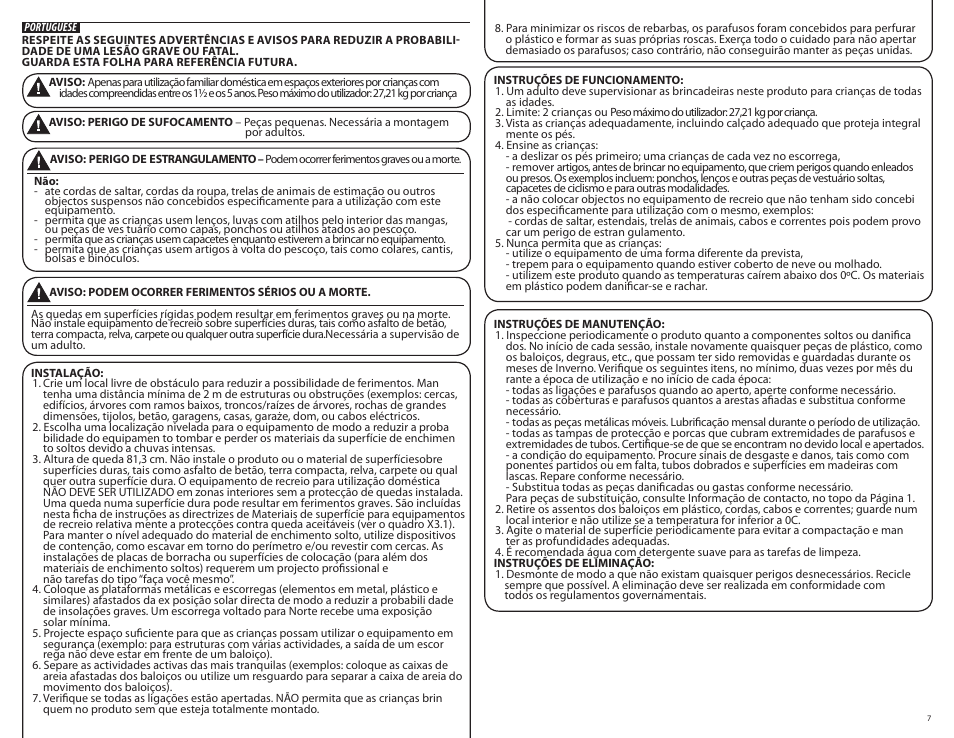 Step2 Panda Climber User Manual | Page 7 / 14