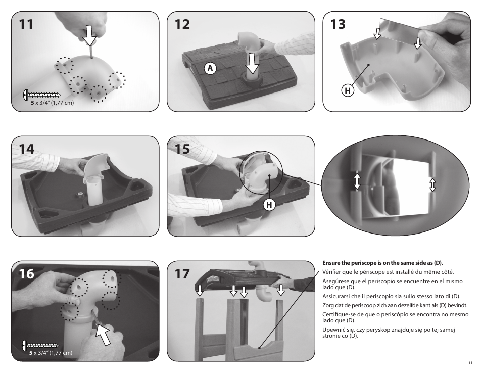 Step2 Naturally Playful® Lookout Treehouse User Manual | Page 11 / 16