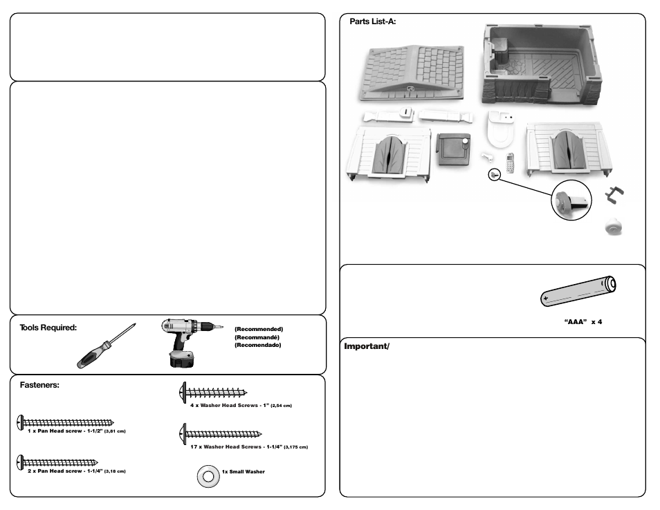 Step2 Backyard Basics Combo User Manual | Page 17 / 21